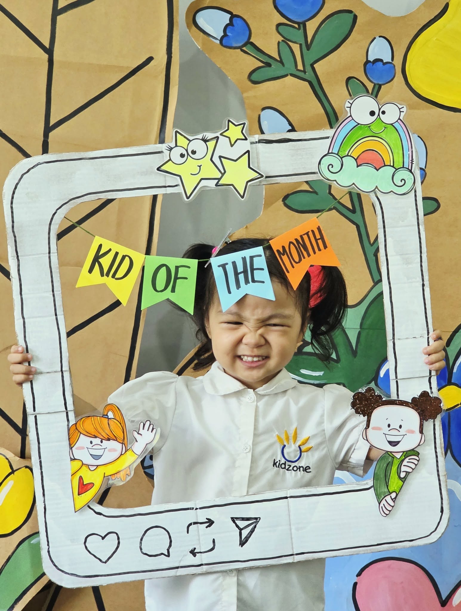 Bé 1-3 tuổi học chủ động tại Kidzone